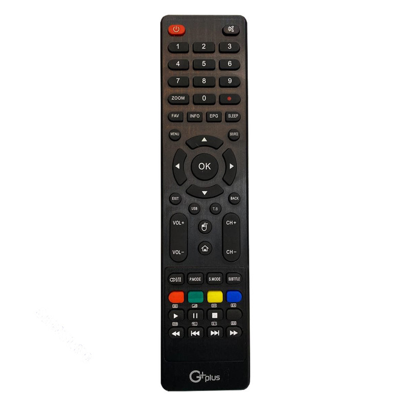 ریموت کنترل تلویزیون جی پلاس مدل g plus