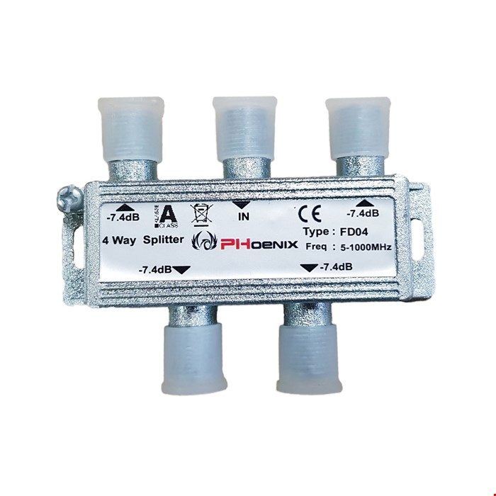 اسپیلیتر ۱ به ۴ فونیکس مدل PH-04