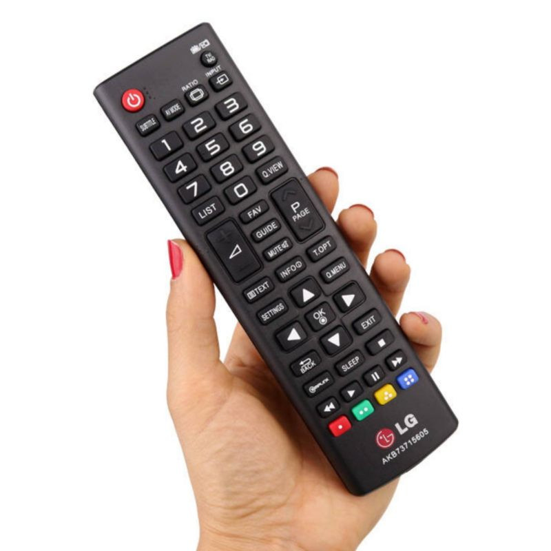 ریموت کنترل تلویزیون ال جی مدل AKB73715605 به همراه باتری